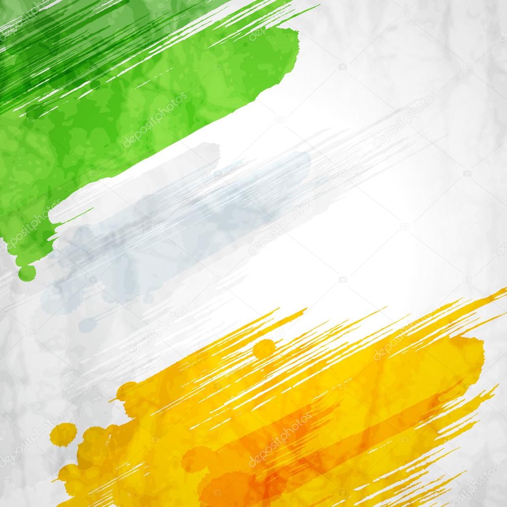 Tricolor Indian flag theme Republic day watercolor texture background  5876983 Vector Art at Vecteezy