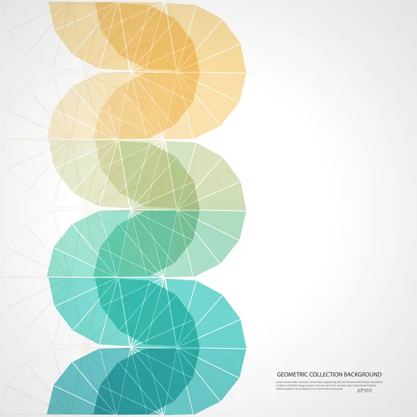 Latar Belakang Geometrik Abstrak - Stok Vektor