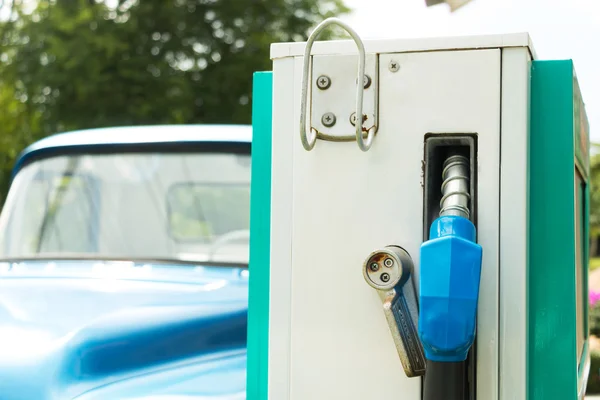 Fuel pump in suburban. — Stock Photo, Image