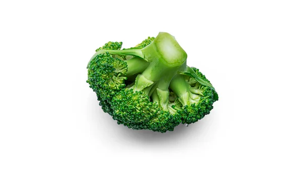 Brokoli pada latar belakang putih. — Stok Foto