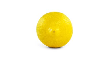 Beyaz arka planda limon. Yüksek kalite fotoğraf