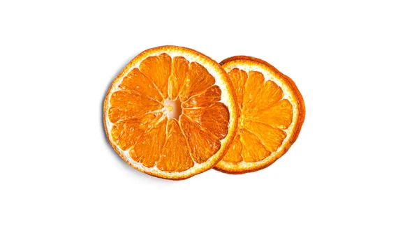 Naranja Seco Sobre Fondo Blanco Foto Alta Calidad —  Fotos de Stock