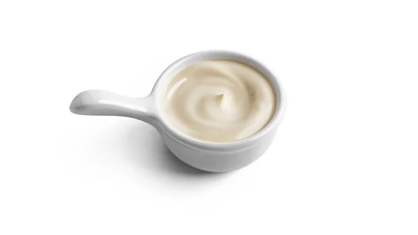 Mayonnaise Isolated White Background High Quality Photo — Stock Photo, Image