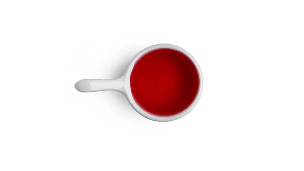 Strawberry Syrup Isolated White Background High Quality Photo — Stock Photo, Image