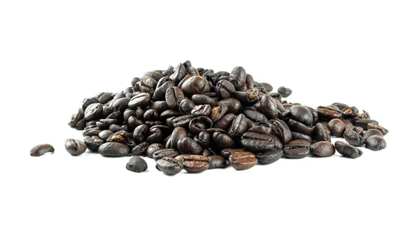 Coffee Beans White Background High Quality Photo — Stock Photo, Image