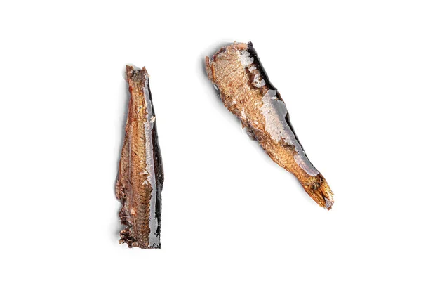 Sprats isolated on white background. High quality photo — Stock Image Sprats Isolated White Background High Quality Photo Stock Image