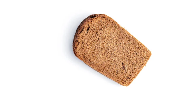 Bread Slice White Background High Quality Photo — Stock Photo, Image