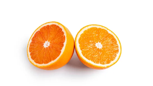 Fruto Naranja Aislado Sobre Fondo Blanco Foto Alta Calidad —  Fotos de Stock