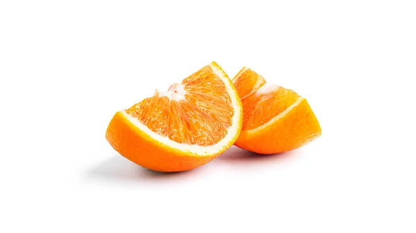 Orange Fruit Isolated White Background High Quality Photo — Stock Photo, Image