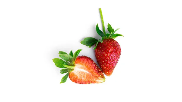 Strawberry isolated on a white background. — Stock Photo, Image