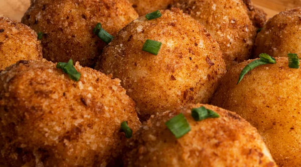 Patates topu arka planı. Pankart.