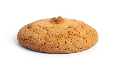 Beyaz arka planda izole edilmiş hindistan cevizli Americano kurabiyeleri..