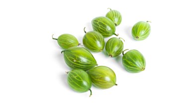 Bektaşi üzümü beyaz arka planda izole edilmiş. Bektaşi üzümü