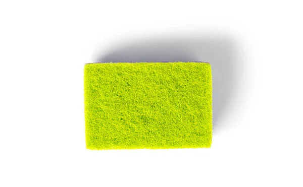 Sponge for cleaning on a white background — Stock Photo, Image