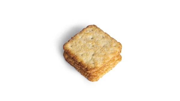 甜食饼干，白色背景下的孤立物. — 图库照片