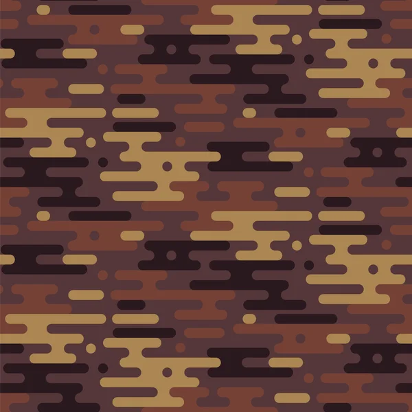 Camouflage Vektor nahtloses Muster. — Stockvektor