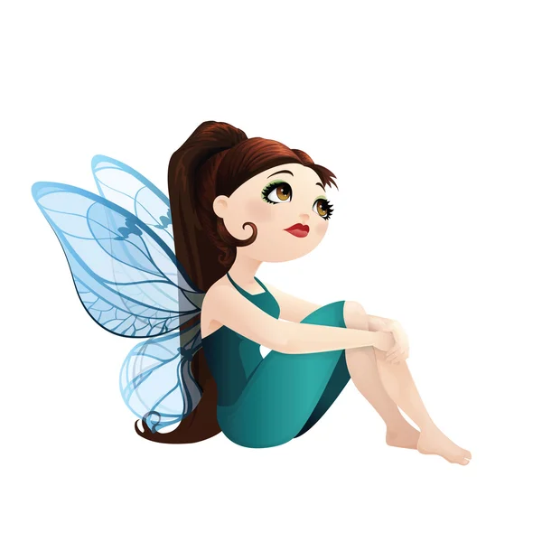 Little fairy dromer — Stockvector