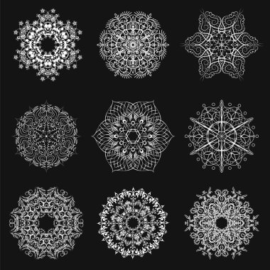 9 orijinal kar taneleri kümesi