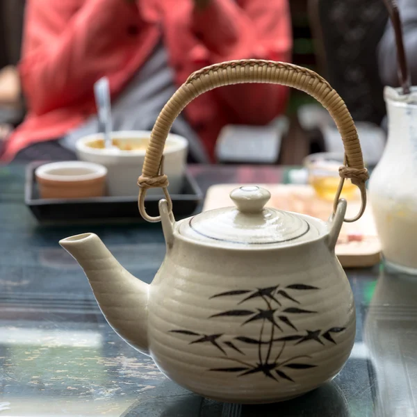 Китайский Чайник Чайник Восточный Чайник — стоковое фото
