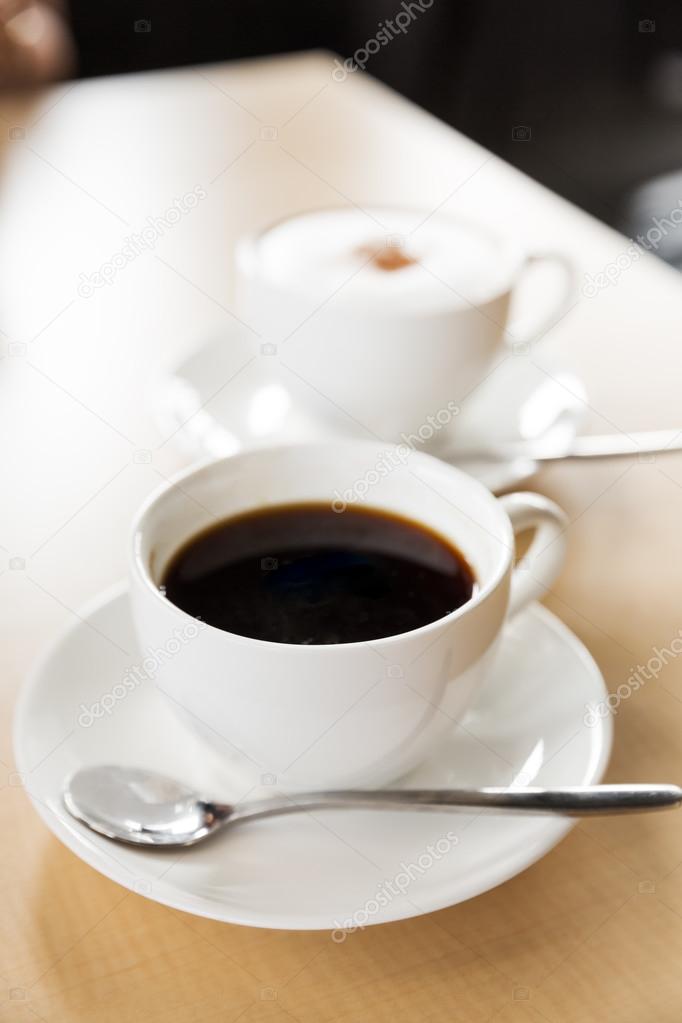 Cup Of Coffee On The Table Stock Photo Image By C Dourleak Cup Of Coffee On The Table Stock Photo Image By C Dourleak
