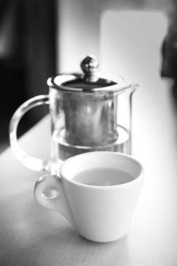 Bir fincan çay.