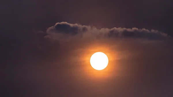 Matahari, matahari terbenam, awan — Stok Foto