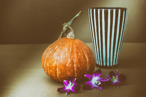 Bodegón con calabaza — Foto de Stock