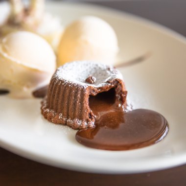 Çikolata lav kek seti