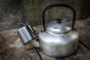 eski alüminyum su ısıtıcısı