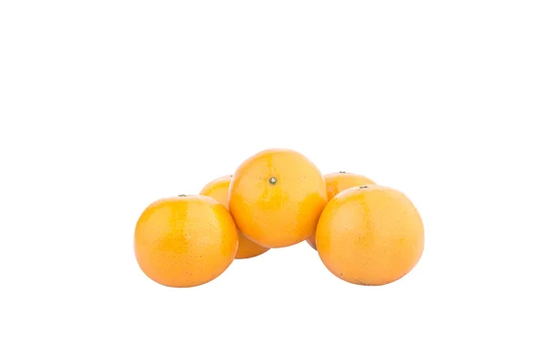 Group of juicy oranges Royalty Free Stock Images