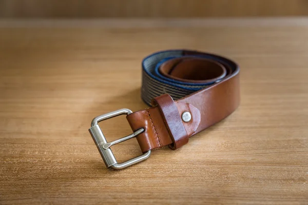 Old Brown belt — Stock Photo, Image