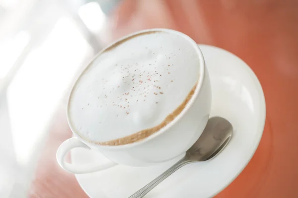 Cappuccino, Tazza di caffè — Foto Stock