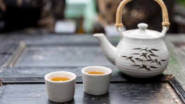 Çin çay tablo kümesi