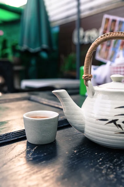 Set of Chinese tea on the table