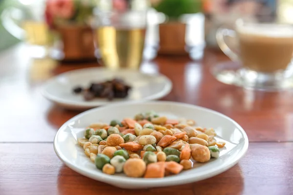 Mix crispy peas and beans — Stock Photo, Image