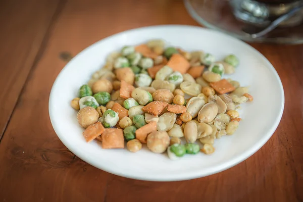 Mix crispy peas and beans — Stock Photo, Image