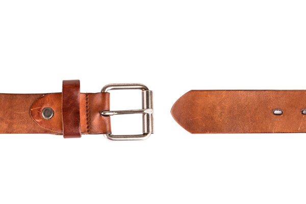 Belts with buckle isolated