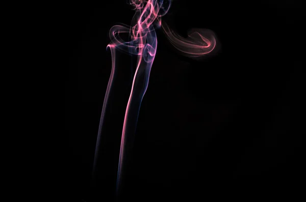 Abstrato fumaça isolada — Fotografia de Stock