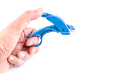 Derin mavi zımba sökücü