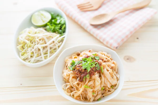 Thai northern spicy noodle — Stock Photo, Image