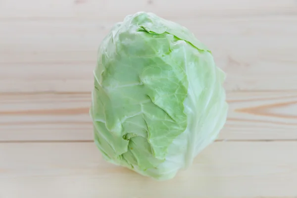 Single green cabbage — Stock Photo, Image
