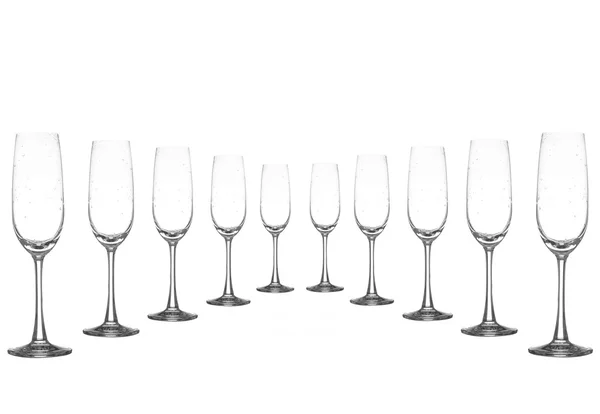 Conjunto de vidro de vinho — Fotografia de Stock