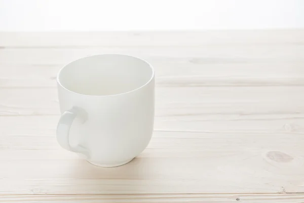 White mug empty blank — Stock Photo, Image