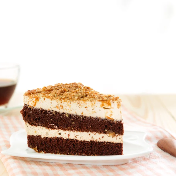 Gâteau au chocolat fait maison — Photo