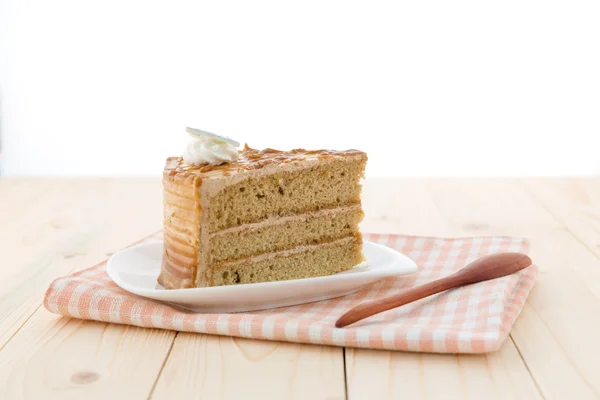 Torta di caffè fatta in casa — Foto Stock