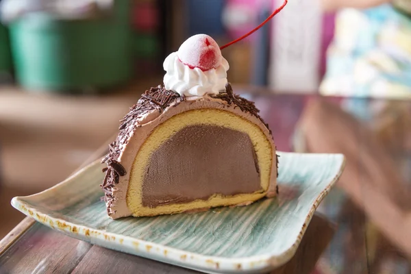 Dondurmalı pasta — Stok fotoğraf