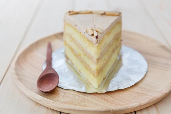 Erdnussbutter-Kuchen — Stockfoto