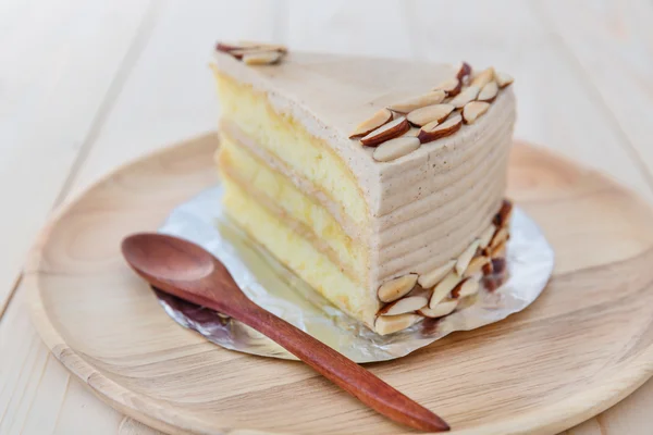 Peanut butter cake — Stock Photo, Image