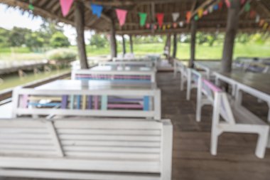 Restoran bulanık görüntü 