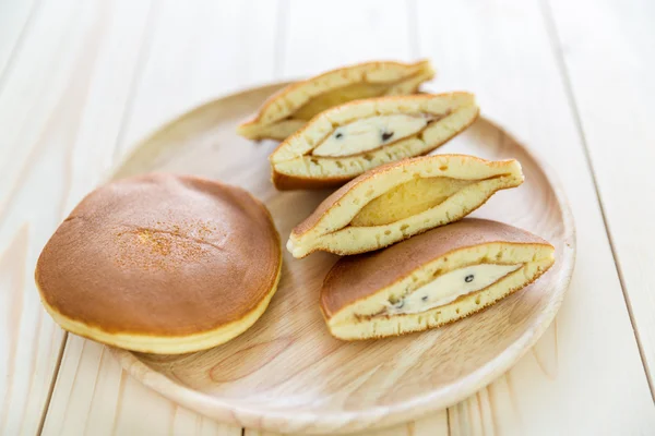 Dorayaki japonské občerstvení — Stock fotografie